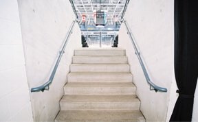 Precast Concrete Stairs In Sports Stadium